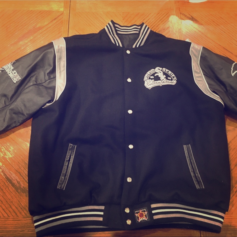 Rare JH design 2005 white Sox World Series jacket